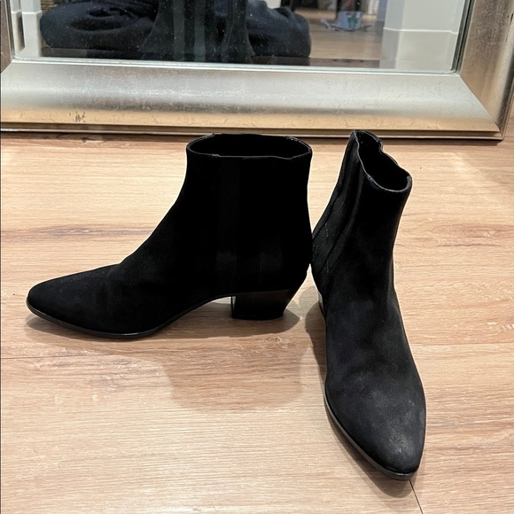 Saint Laurent Babies 40 Chelsea Boots Black Suede | EU 36.5 / US 6.5 - Picture 2 of 13
